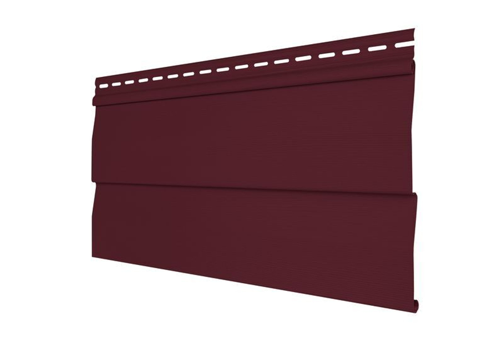 Сайдинг Tecos Elit Корабельный брус Бургунд 3660х230 мм