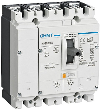 Автоматический выключатель в литом корпусе CHINT 271809