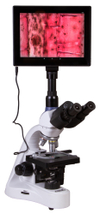 Микроскоп цифровой Levenhuk MED D10T LCD, тринокулярный