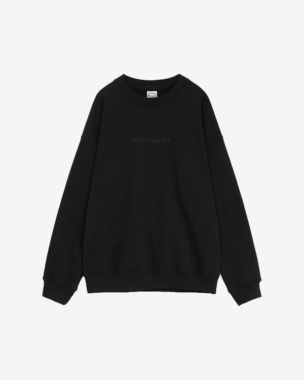 Толстовка Crewneck Textlogo Black - фото 1