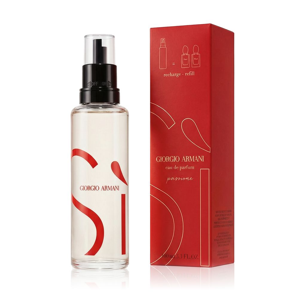 Giorgio Armani Sì Passione Eau De Parfum Refillable 100 ml (woman) Giorgio Armani Sì Passione Eau De Parfum Refillable 100 ml (woman)