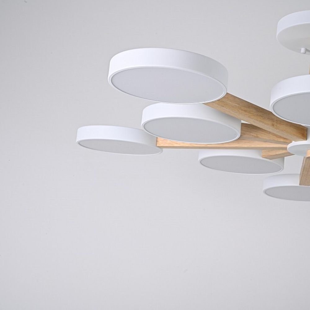 Люстра на штанге Imperiumloft TURNA White TURNA-B01