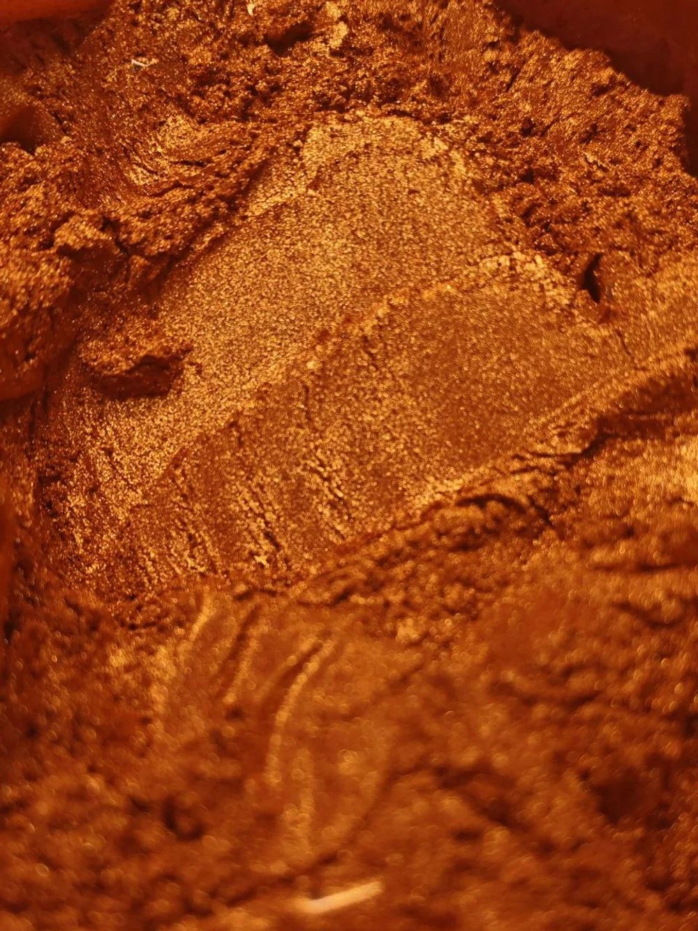 Премиум 9963 Оранжевое золото металлик - сухой перламутровый краситель