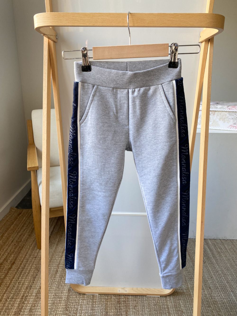 Хлопковые брюки Monnalisa, 116