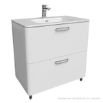 Тумба напольная IDDIS Brick, белая, 80 см, BRI80WFi95