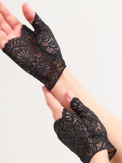 Митенки женские 0611-10 черный