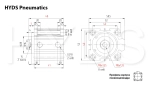 SDA 40x15 Пневмоцилиндр