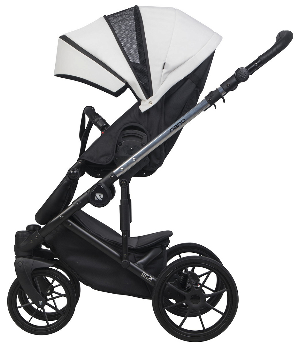 Детская коляска Riko Nano Thermo Ecco 2 в 1 02 White (белый)