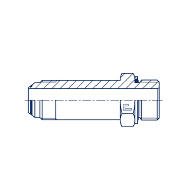 Штуцер FRM JIC 9/16 - 16x1.5 (удлин.)