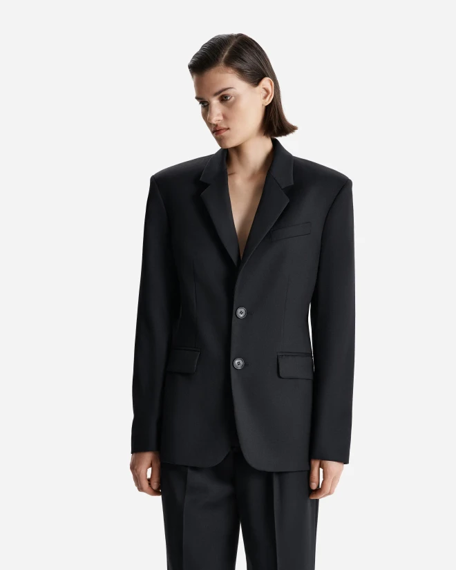 Жакет шерстяной