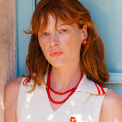 Подарочный комплект Majorica: колье и серьги Kate