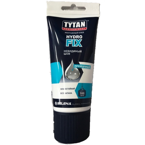 Монтажный клей Tytan Hydro Fix (Жидкие гвозди Титан Худро Фикс) прозрачный, 250 мл