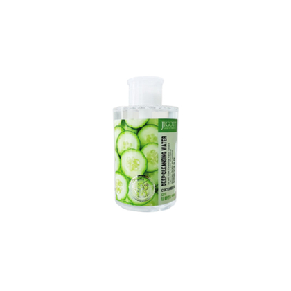 Jigott Жидкость для снятия макияжа «экстракт огурца» - Cucumber deep cleansing water, 530мл