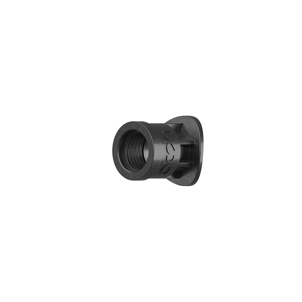 Седелка клеевая ПВХ 1/2"ВР-D50/63