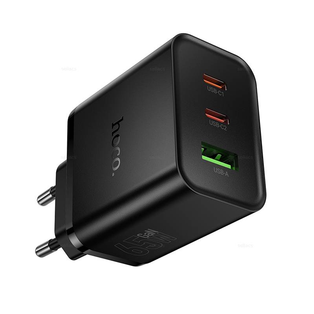 Hoco N75 Grande 65W(2C1A) зарядное устройство