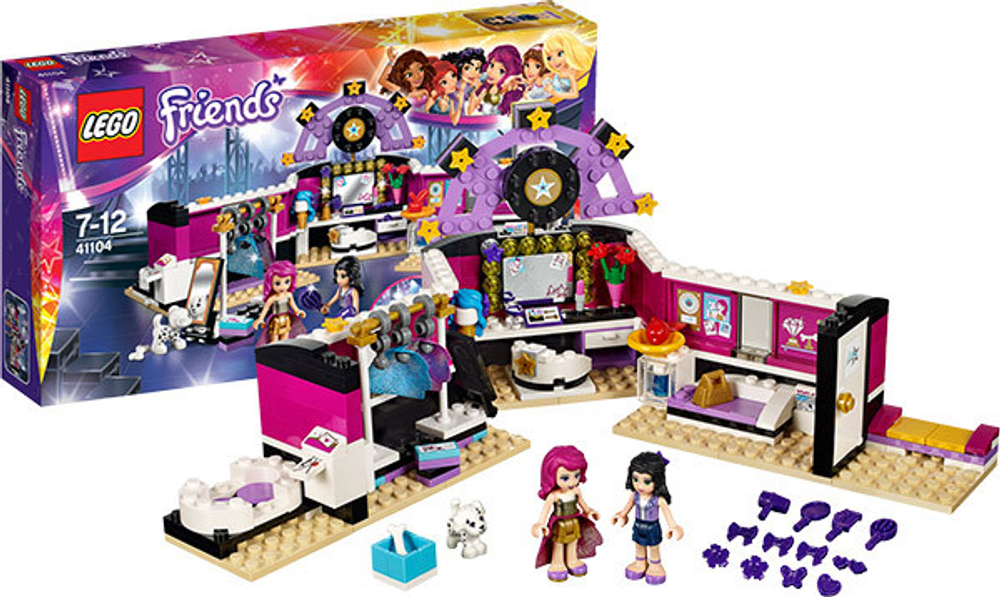 LEGO Friends: Поп звезда: Гримерная 41104 — Pop Star Dressing Room — Лего Френдз Друзья Подружки