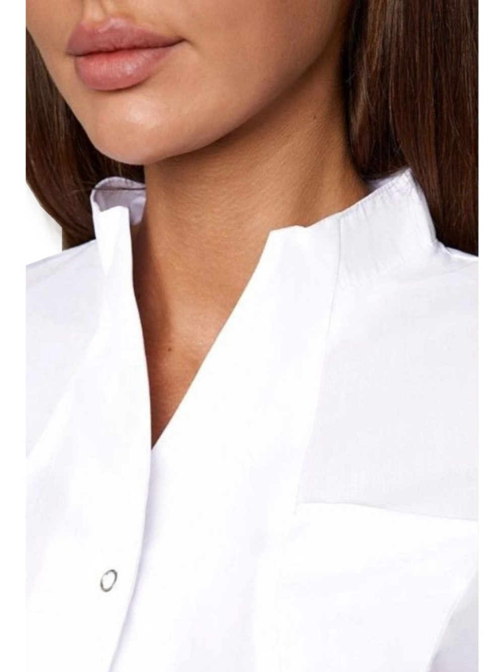 Халат медицинский женский Doctor Big 202 Ultra, длинный рукав, белый, 42