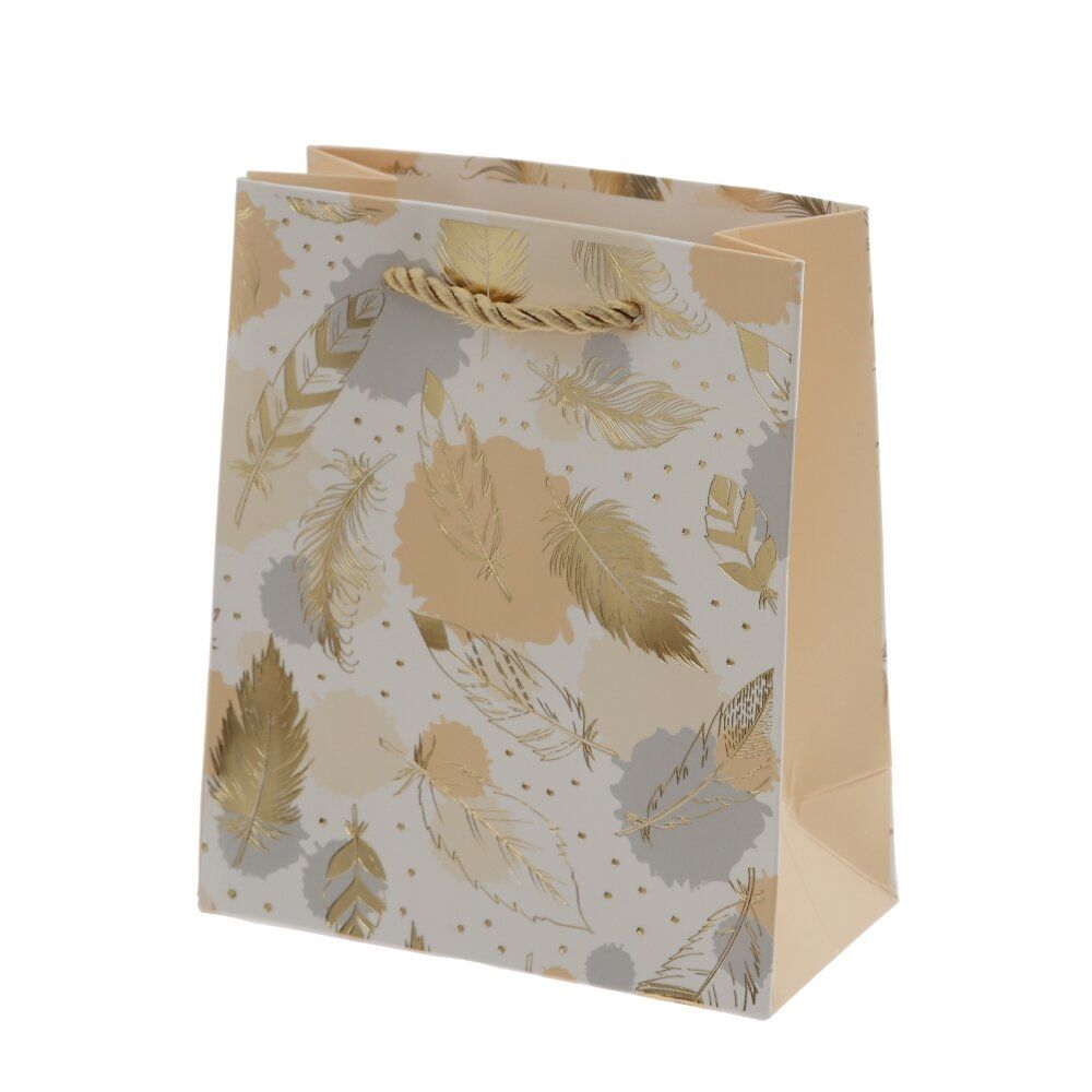 GAEM Пакет подарочный XS (бумага 210г/м2, блок микс 12шт), L12 W6 H14 см, 4в.