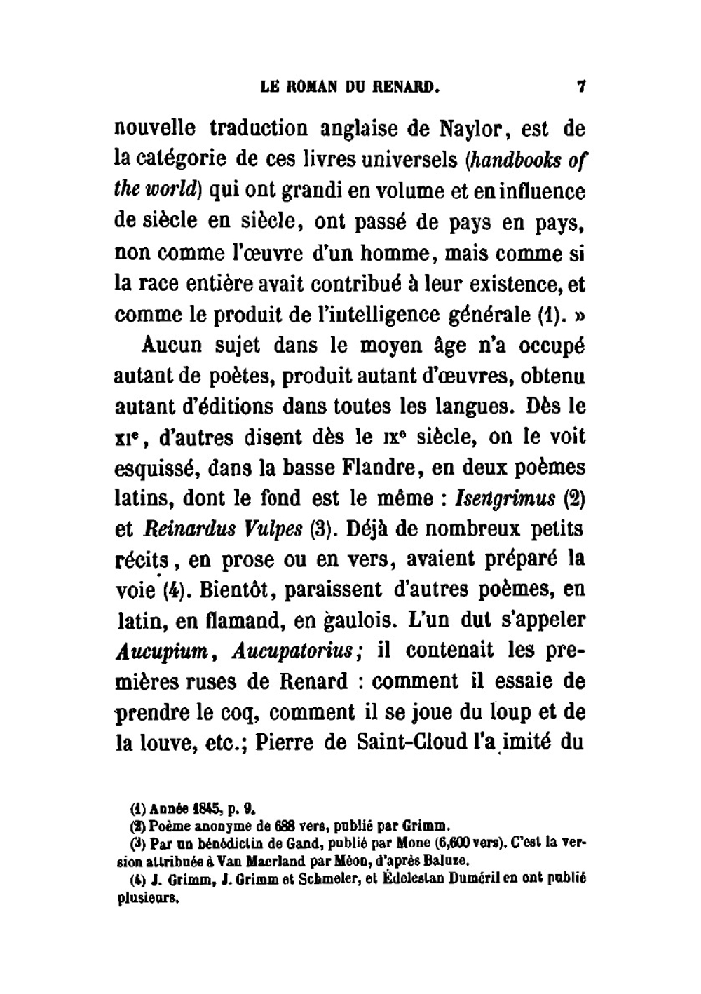Le roman du Renard: mis en vers d'après les textes originaux | Charles Potvin