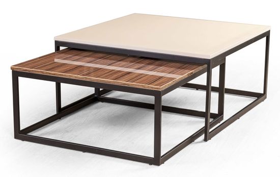 Стол интерьерный LOFT 3 и LOFT 4 цвет капучино/орех