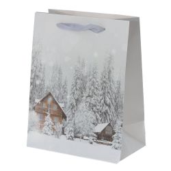 GAEM Пакет подарочный (бумага, плотность 210г/м2, блок микс 12шт), L18 W10 H23 см, 4в.