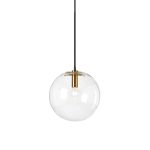 Подвесной светильник Ball 20 gold/clear