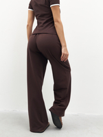 Брюки широкие домашние