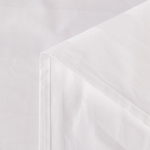 Простыня Страйп Сатин Однотонный Отель белый 100% хлопок 3x3 R3CTH037220230