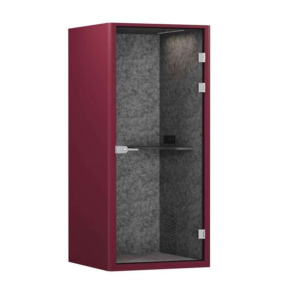 SoundCube RV UNO з/с-глухая SDC-1.0-WA Бордовый/Морская галька/Антрацит/Прозрачный/Серый 1041*1070*22