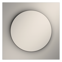 Накладка для светорегулятора поворотно-нажимного, S70 (кашемир)