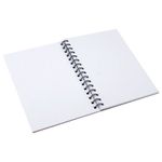 Скетчбук, белая бумага 150г/м2, 148х210мм, 30л, гребень, BRAUBERG ART CLASSIC, 128950