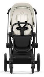 Коляска 2 в 1 Cybex Priam IV Matt Black complete Off White