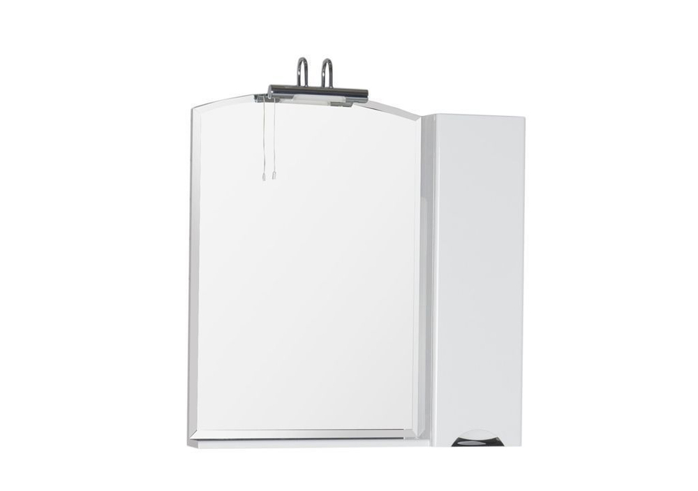 Зеркало-шкаф Aquanet Асти 85 белый