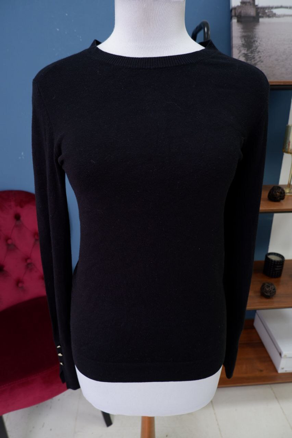 Джемпер Zara базовый 46 размер