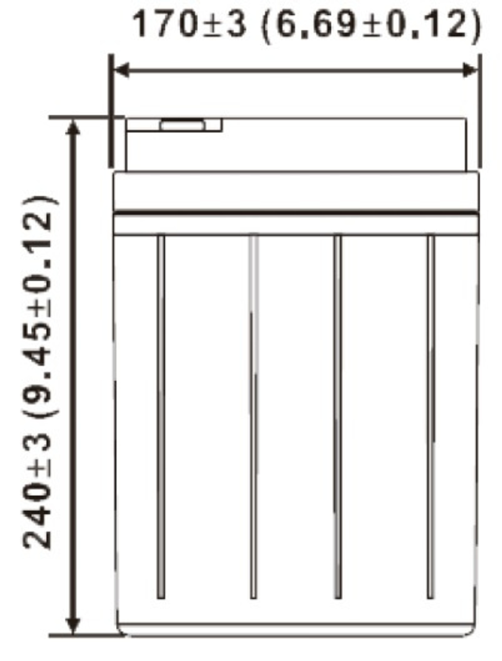 Аккумулятор WBR MB 150-12