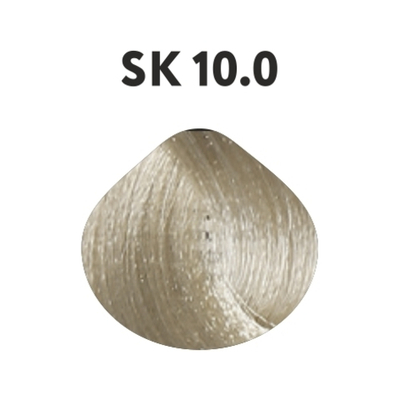 SK 10.0 крем-краска KAARAL Baco Color Collection очень светлый блондин пепельный - 100 мл.