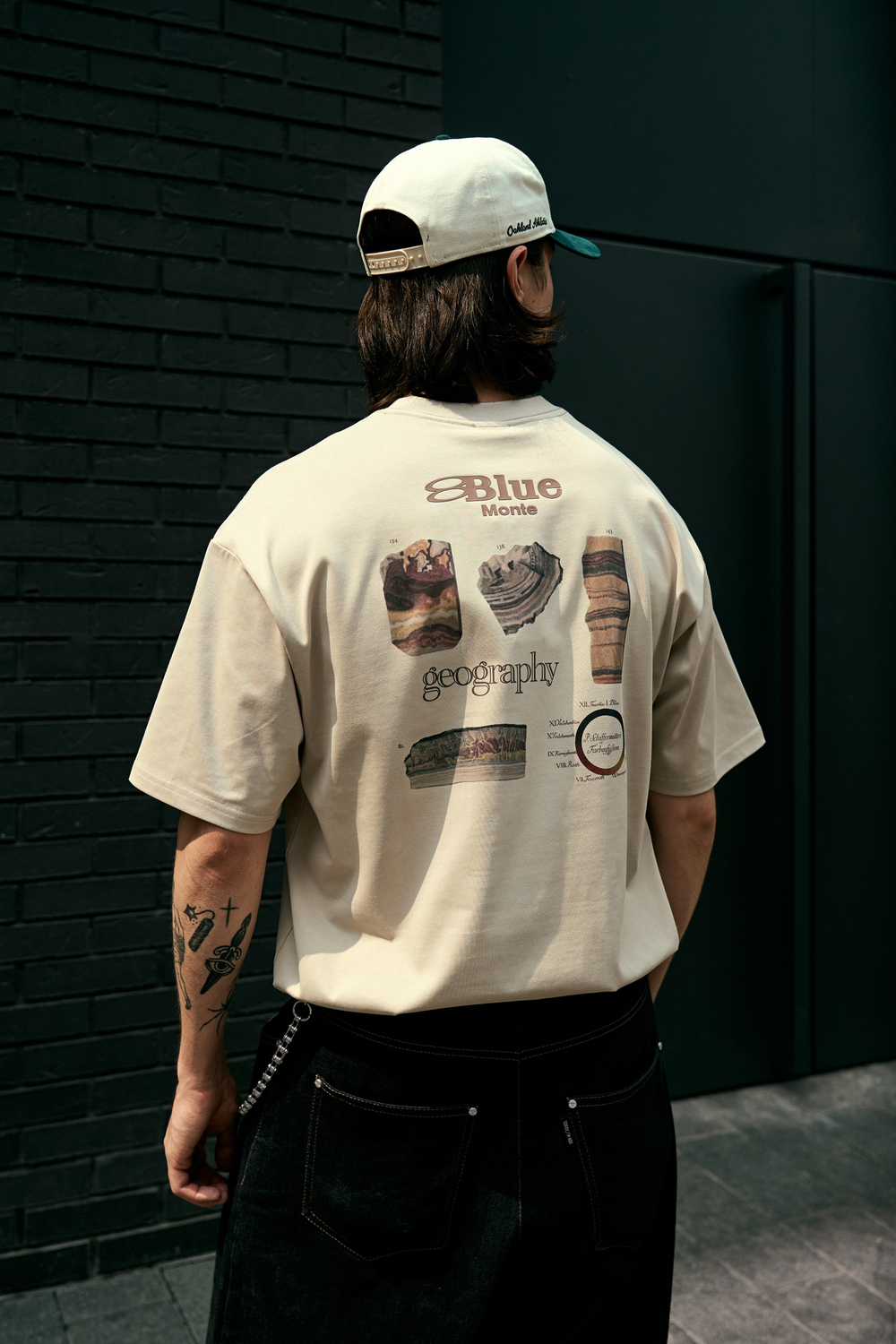 Футболка Nothomme Blue Mountain Geo Print Coolmax Pro T-Shirt "Light Khaki"