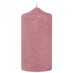 Fink - Свеча Rose Glamour 15x8см 80ч / артикул   123242  / GTIN 4042911232428