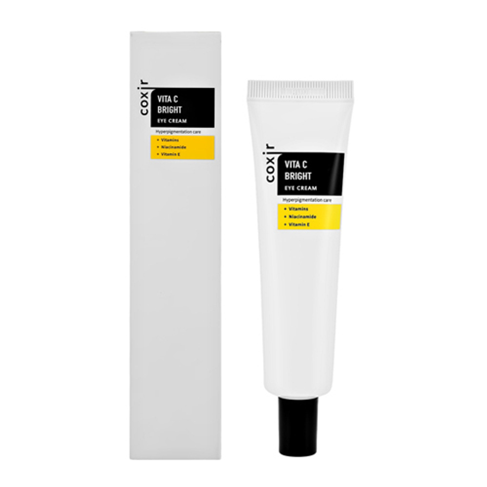 Coxir / Крем кожи вокруг глаз с витамином С от пигментации Корея Vita C bright eye cream, 30 мл