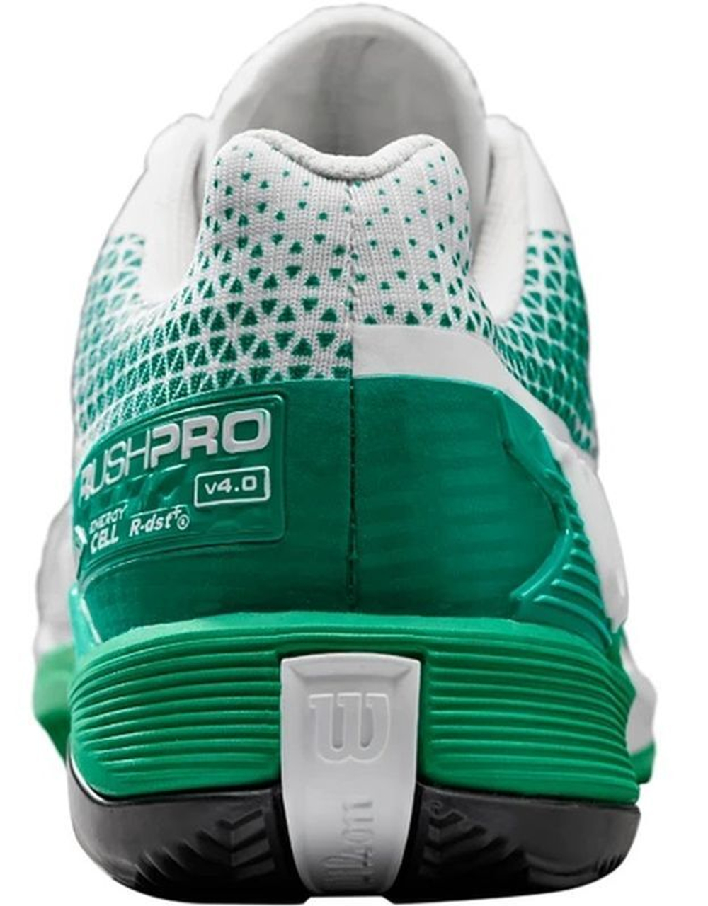 Мужские кроссовки теннисные Wilson Rush Pro 4.0 Clay - белый