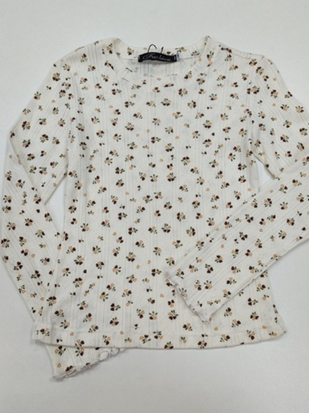 Трикотажная кофта с длинными рукавами с тонкой вязкой