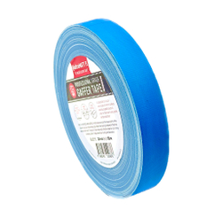 Клейкая лента @ultraMATT - Гаффа тейп 25мм/50м - Голубой (светится в ультрафиолете)