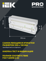 Светильник аварийного освещения IEK LDPA0-5042-1-65-K01