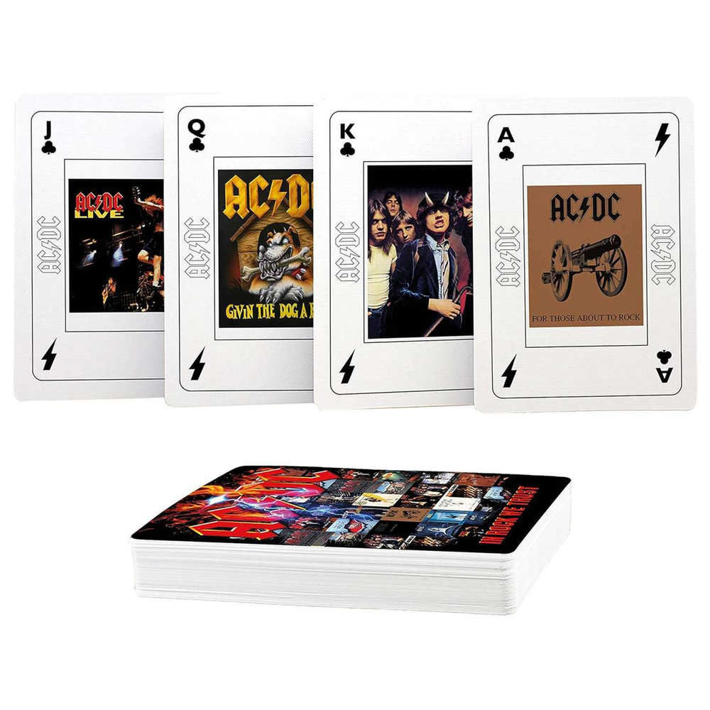 Игральные карты Aquarius — AC/DC — In Rock We Trust