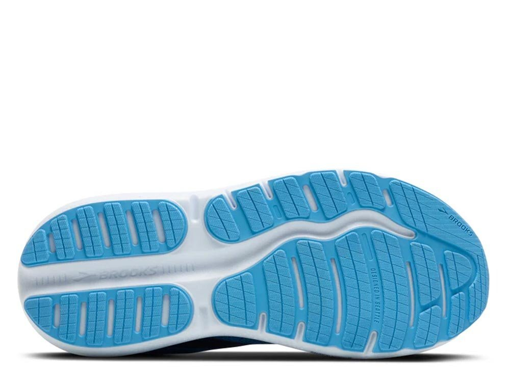 Кроссовки для бега мужские Brooks Ghost Max 2 M Синий и Белый
