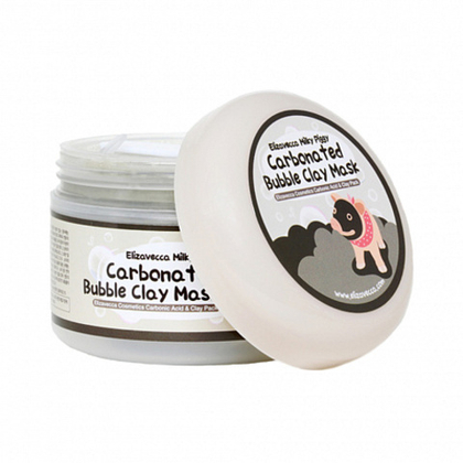 Elizavecca Milky Piggy Carbonated Bubble Clay Pack, 100ml - Пузырьковая глинянная маска для лица