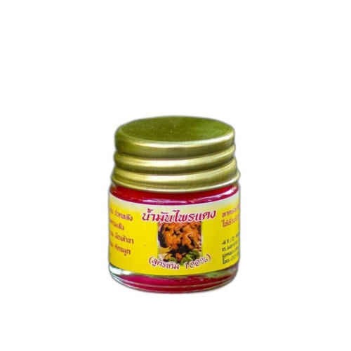 Красный тайский бальзам на основе Пурпурного Имбиря Hamar Osoth