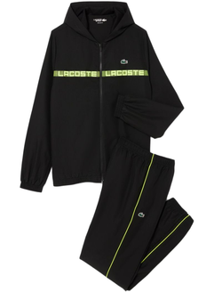 Men's Спортивный костюм Lacoste Logo Stripe Tennis - black