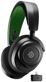 Наушники SteelSeries Arctis Nova 7X черно-зеленый