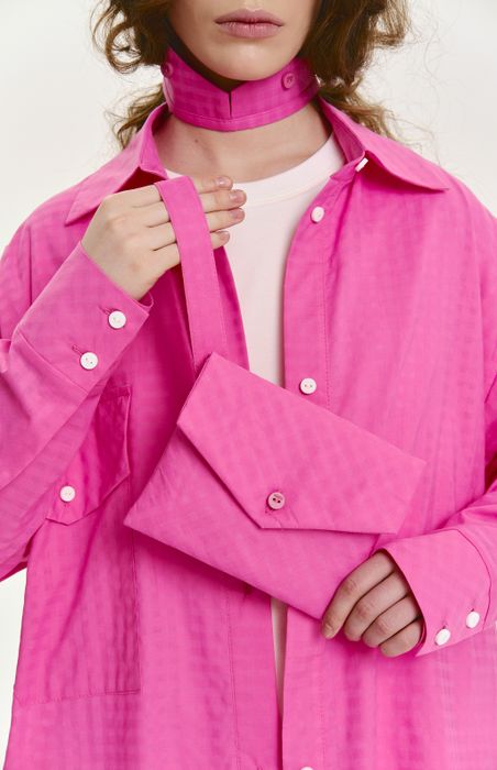 РУБАШКА РАУНТ РОЗОВЫЙ ЛИМОНАД